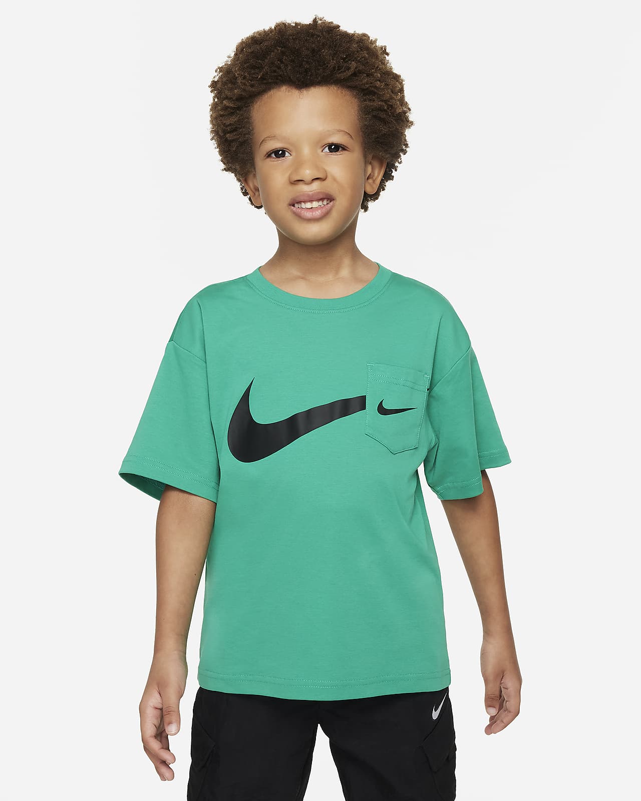 Nike Sportswear 幼童口袋T恤