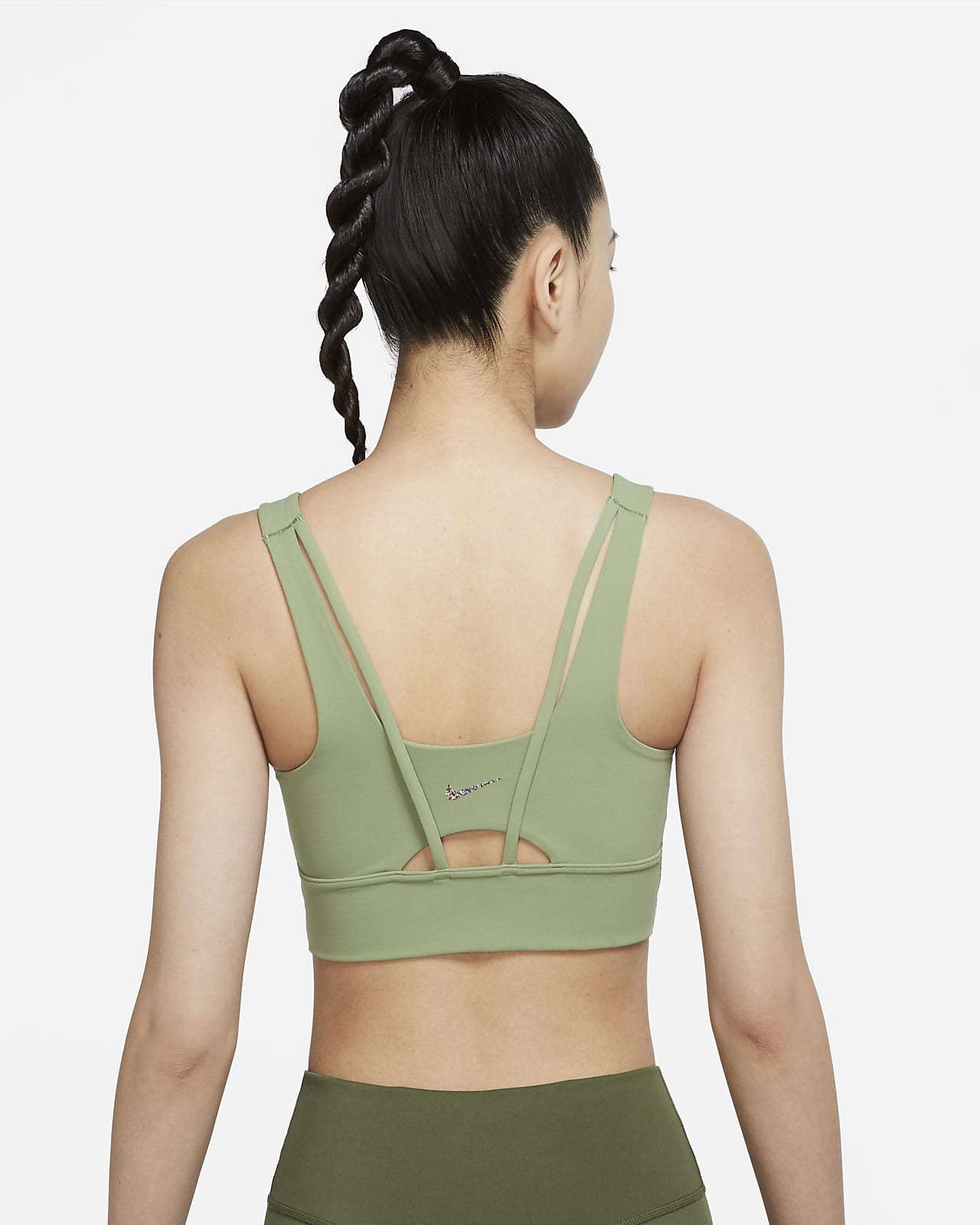 Nike Dri-FIT Alate Ellipse 女子中强度支撑衬垫长款内衣