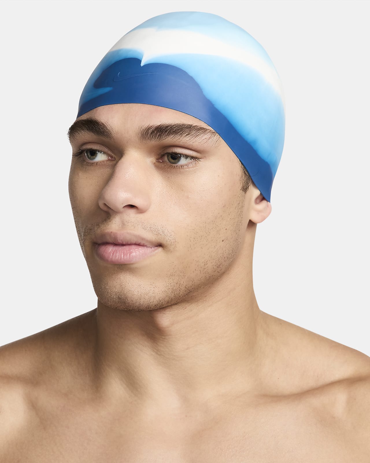 Nike Swim Solid 长发硅胶泳帽