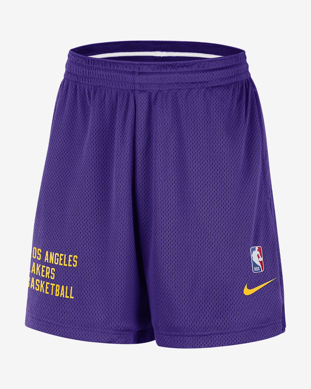 洛杉矶湖人队 Nike NBA 男子网眼布短裤