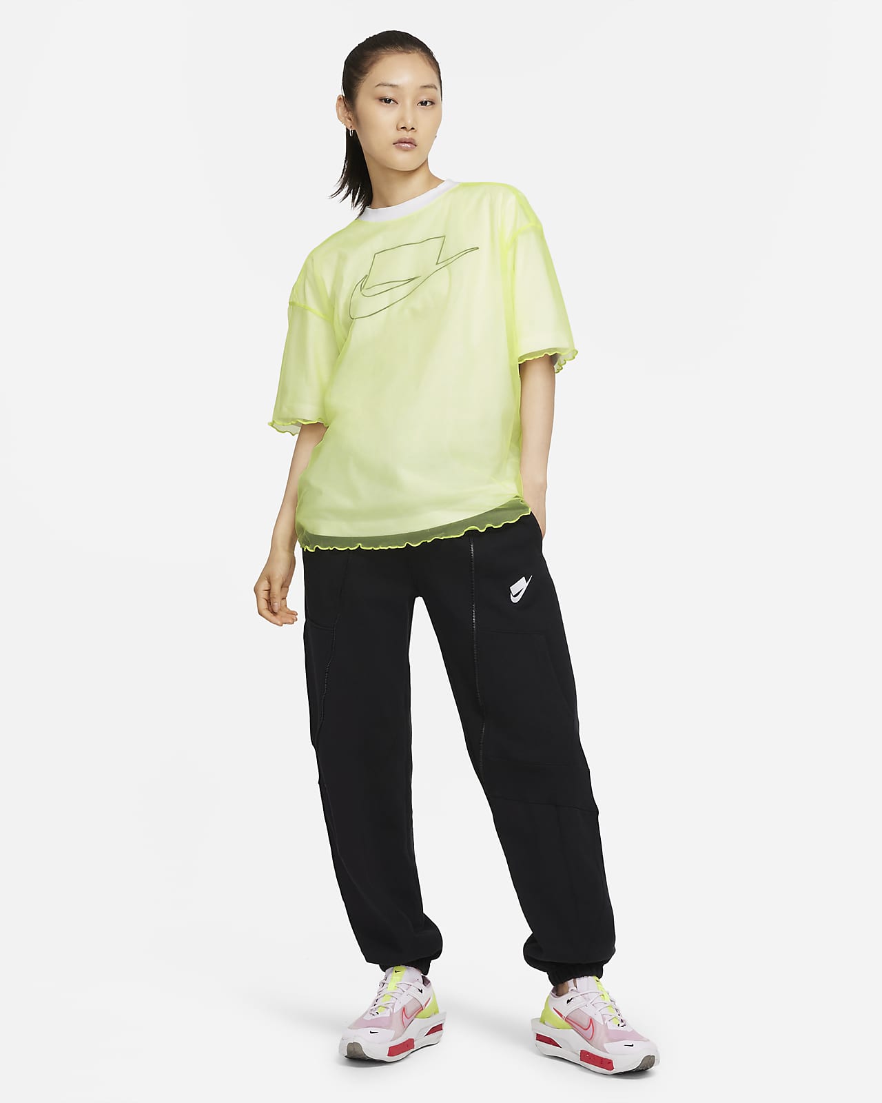 Nike Sportswear NSW Tulle 女子短袖上衣