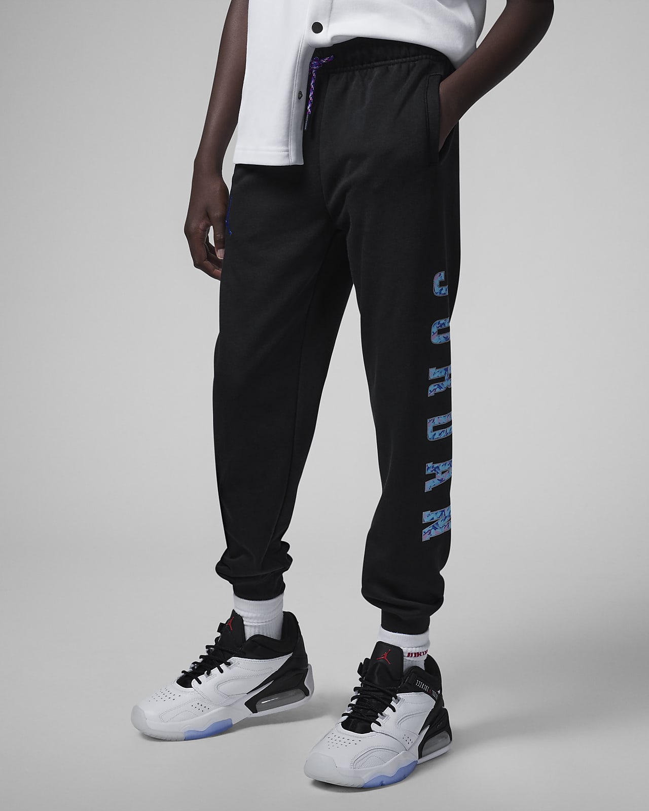 Jordan Sport DNA 25th Anniversary 大童（男孩）法式毛圈长裤