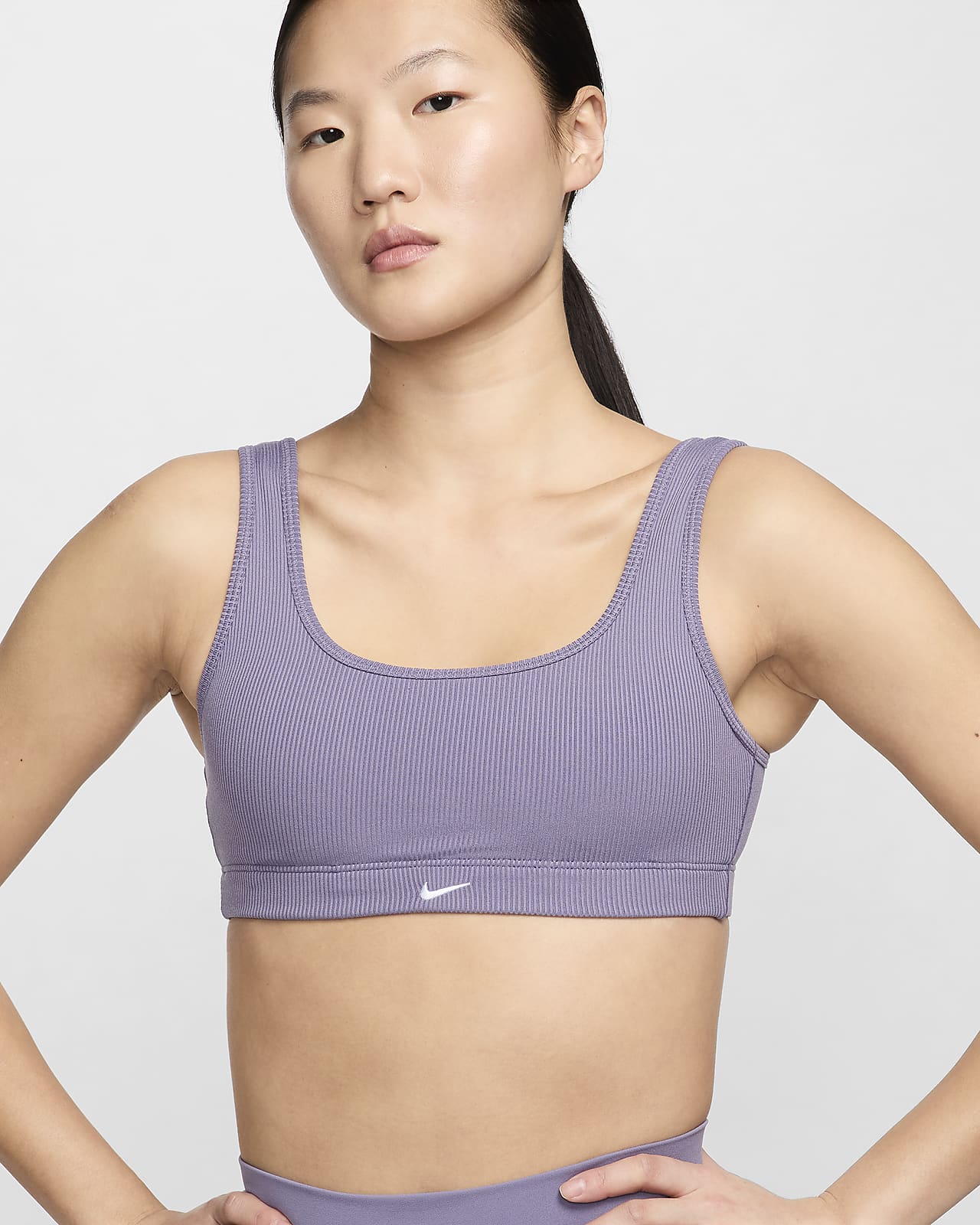 Nike Alate All U 女子低强度支撑速干衬垫罗纹运动内衣
