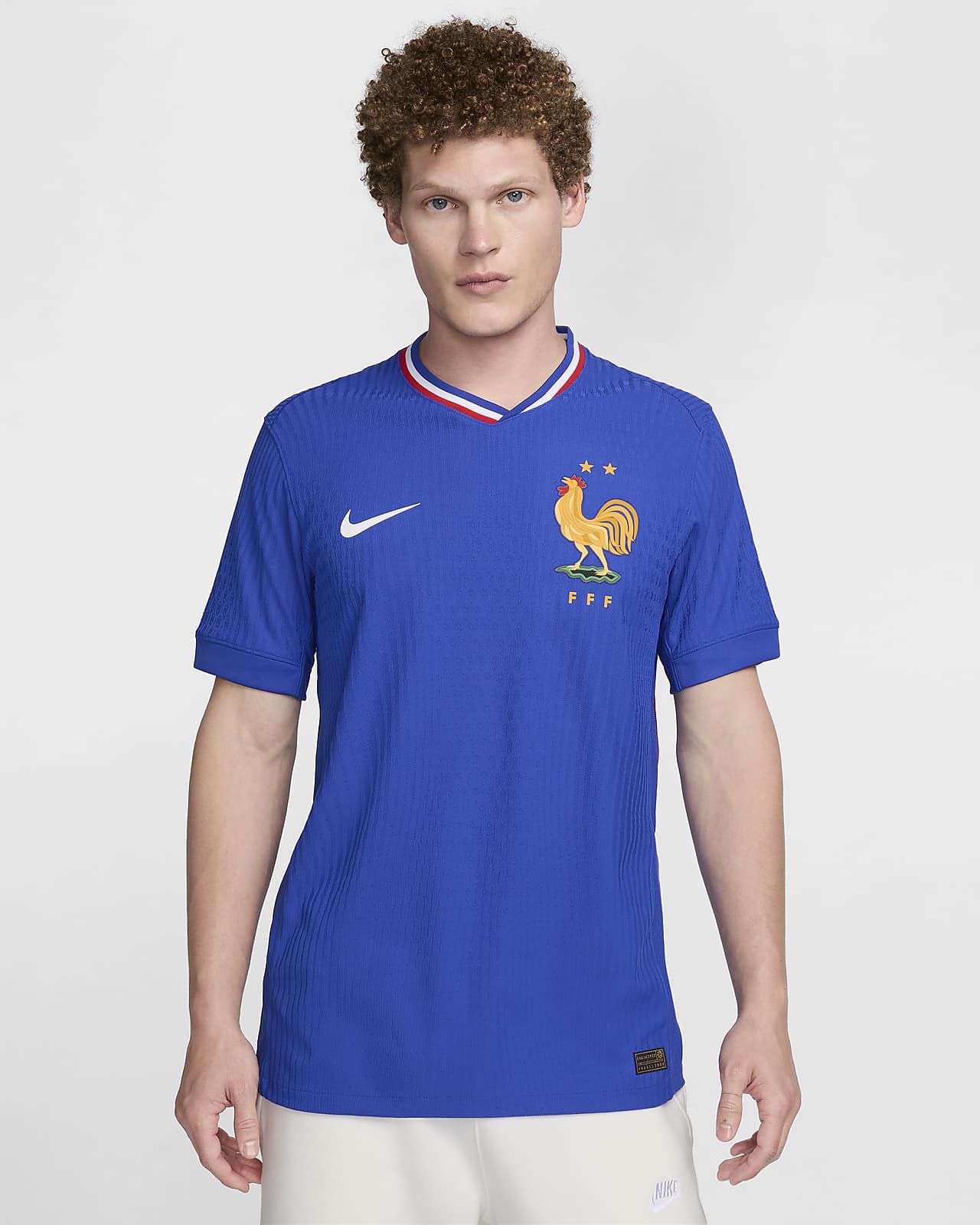 2024/25 赛季法国队主场球员版 Nike Dri-FIT ADV 男子速干足球球衣