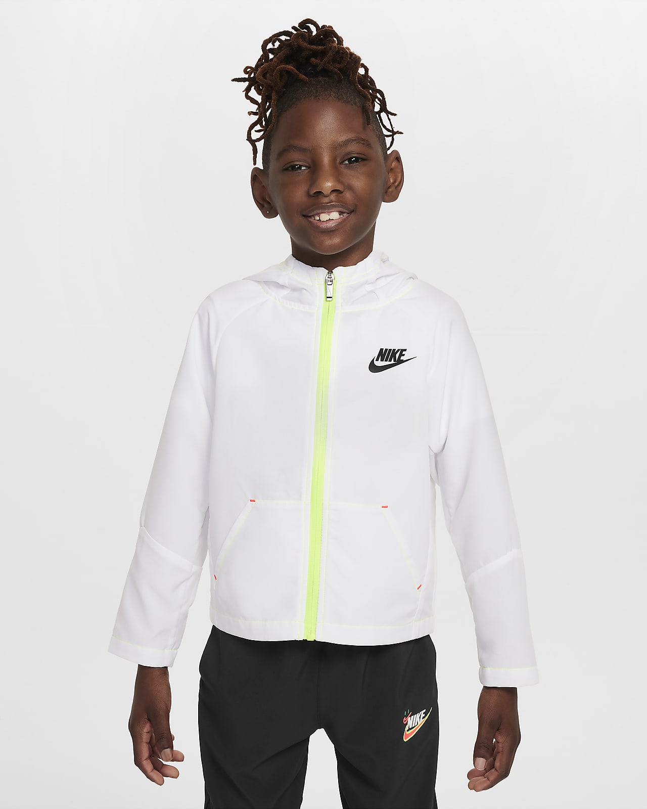 Nike Dri-FIT 幼童速干舒爽轻薄梭织夹克