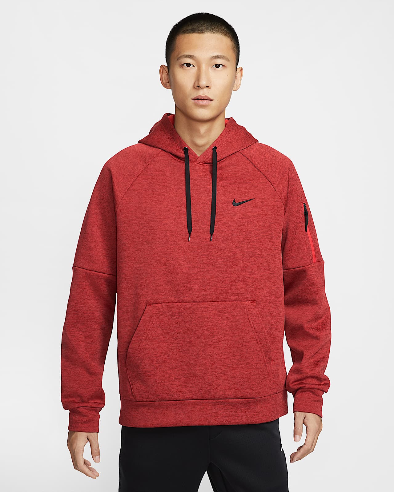 Nike Therma-FIT 男子保暖训练套头加绒连帽衫