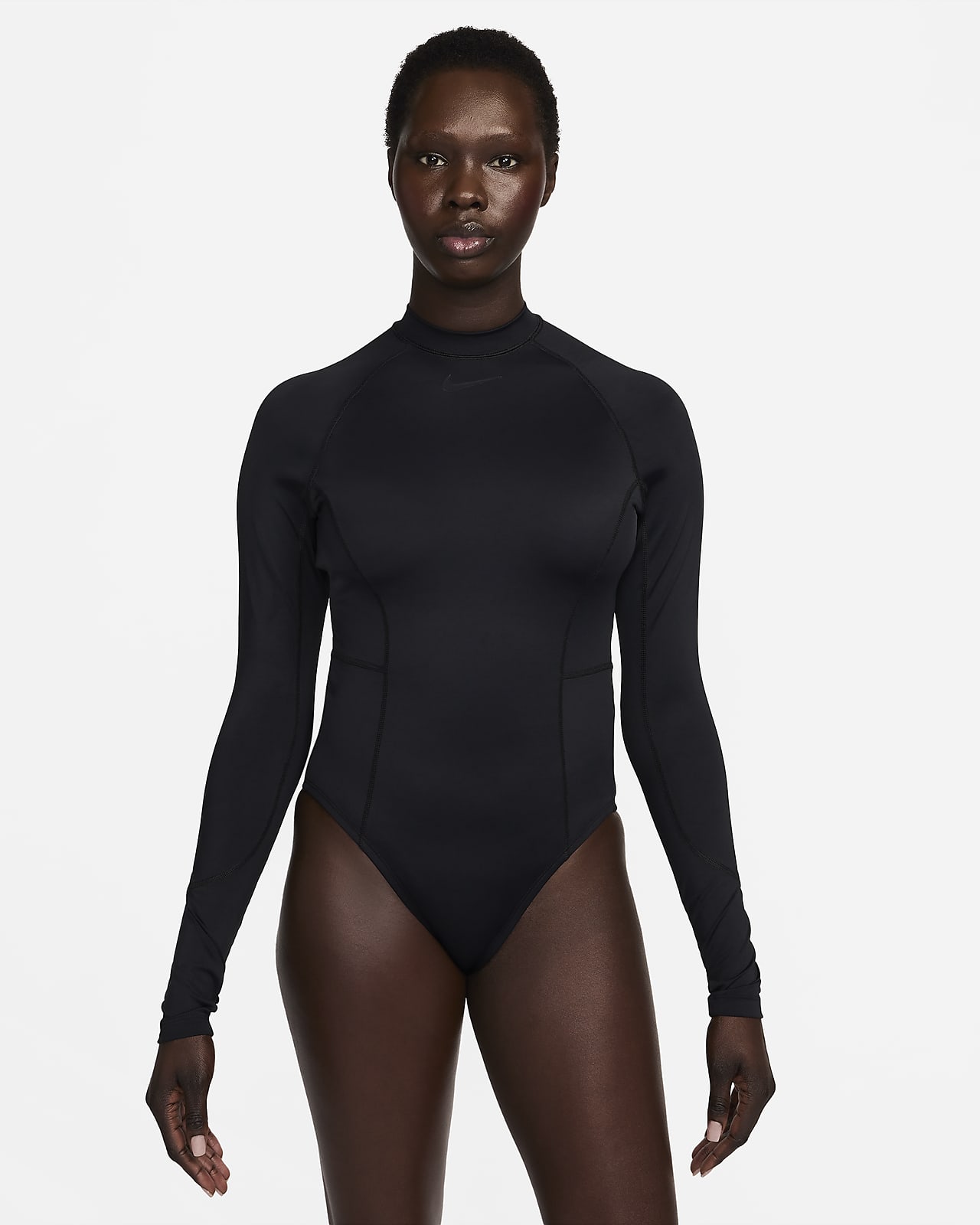 Nike Swim Hydralock Fusion 女子长袖连体泳衣