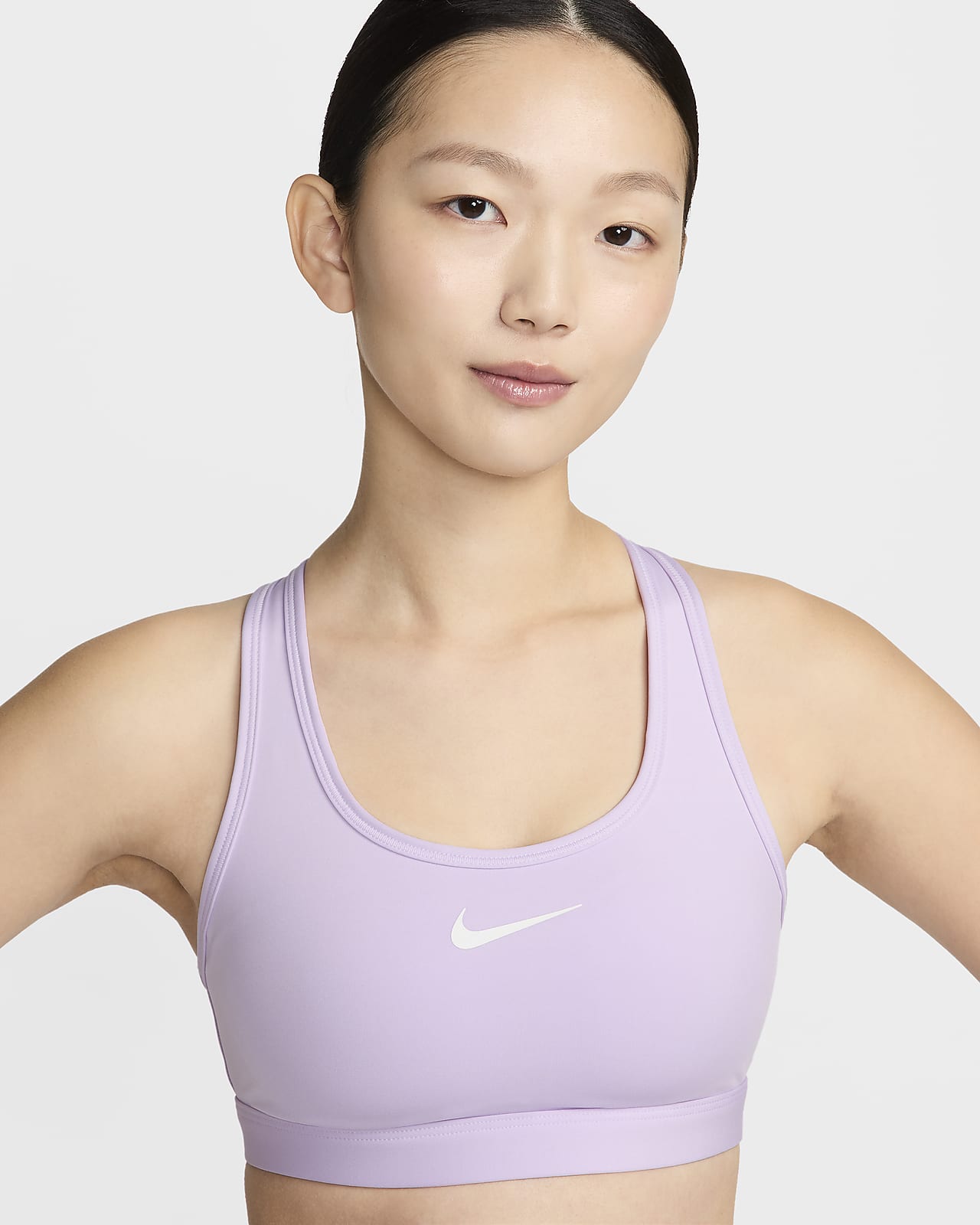 Nike Swoosh KYOKA 同款女子中强度支撑速干衬垫运动内衣