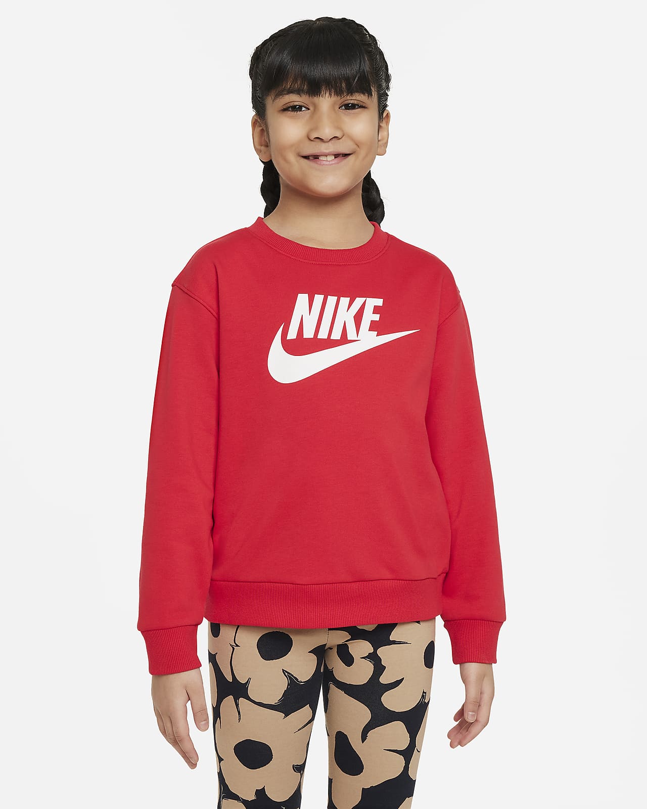 Nike 幼童法式毛圈圆领上衣