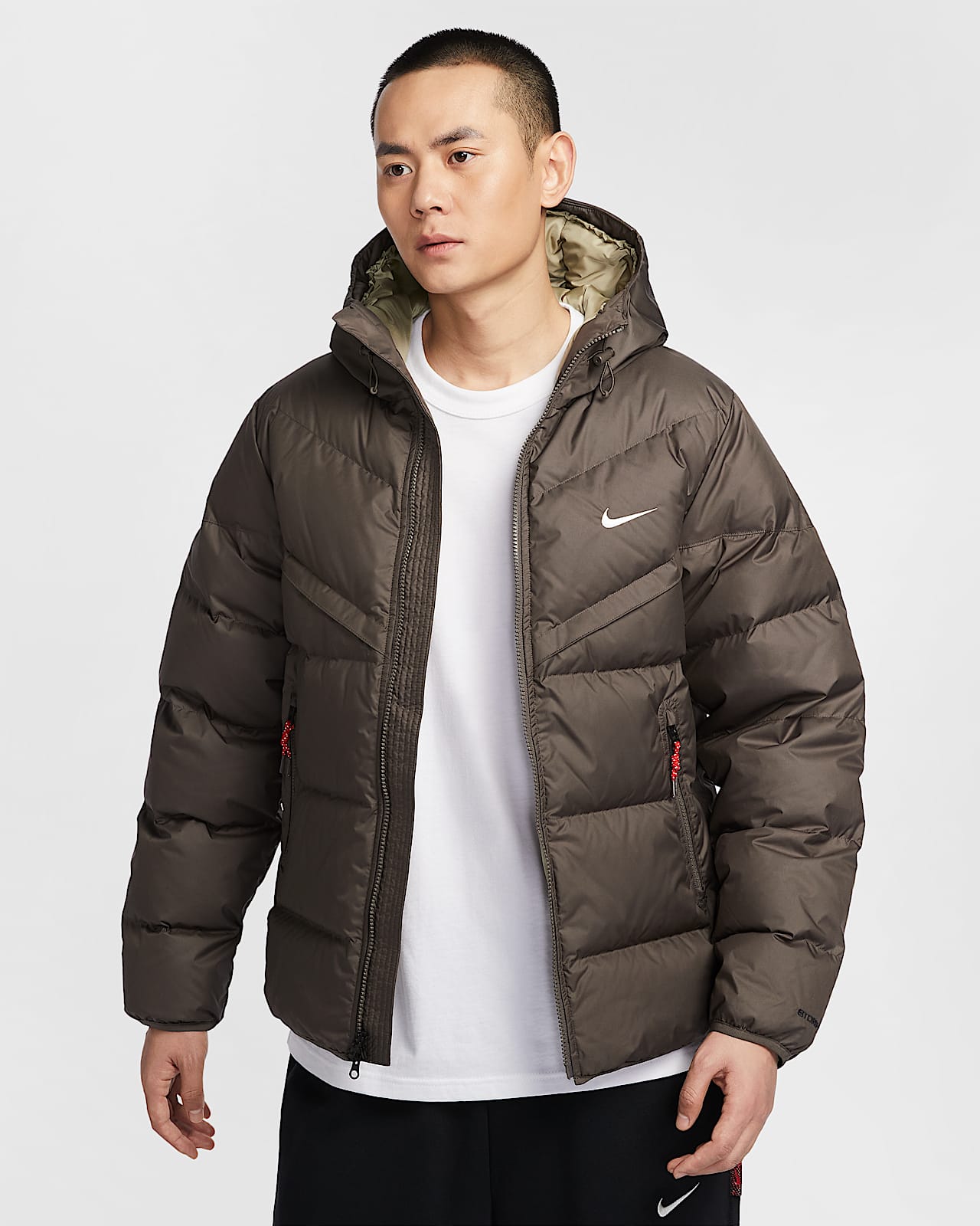 Nike Windrunner 耐克灵蛇迎新系列 Storm-FIT 男子防风拒水连帽羽绒夹克