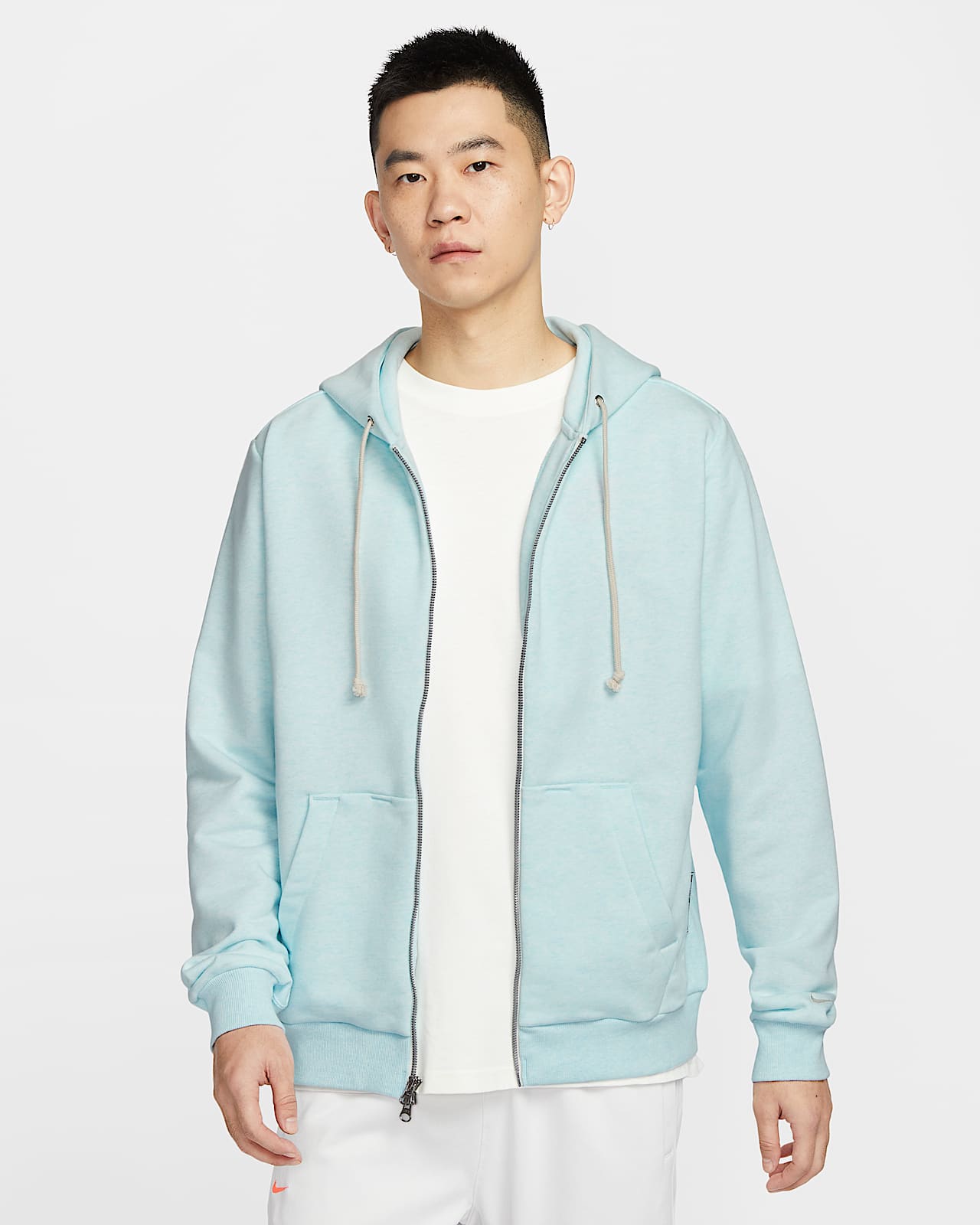Nike Standard Issue Dri-FIT 男子速干全长拉链开襟篮球连帽衫