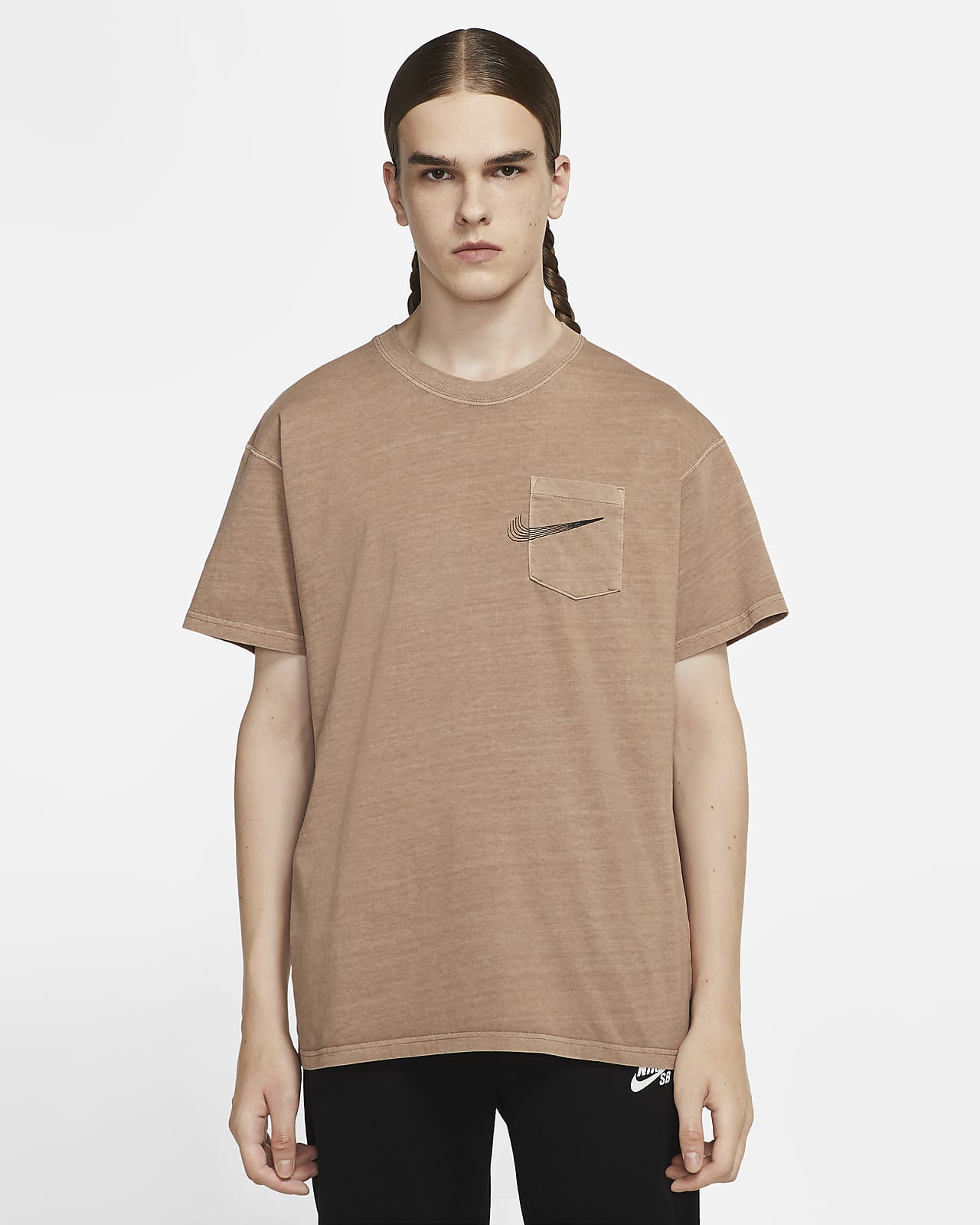 Nike SB 男子口袋滑板T恤