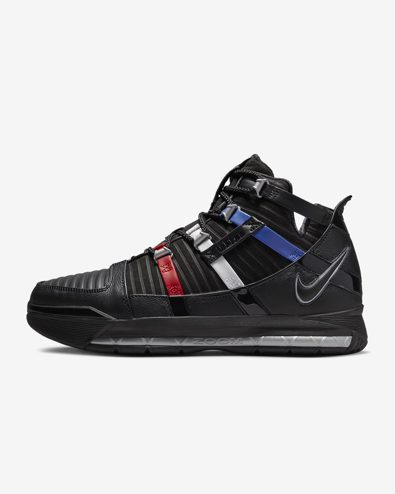 Nike Zoom LeBron III QS 男子运动鞋缓震时尚刺绣