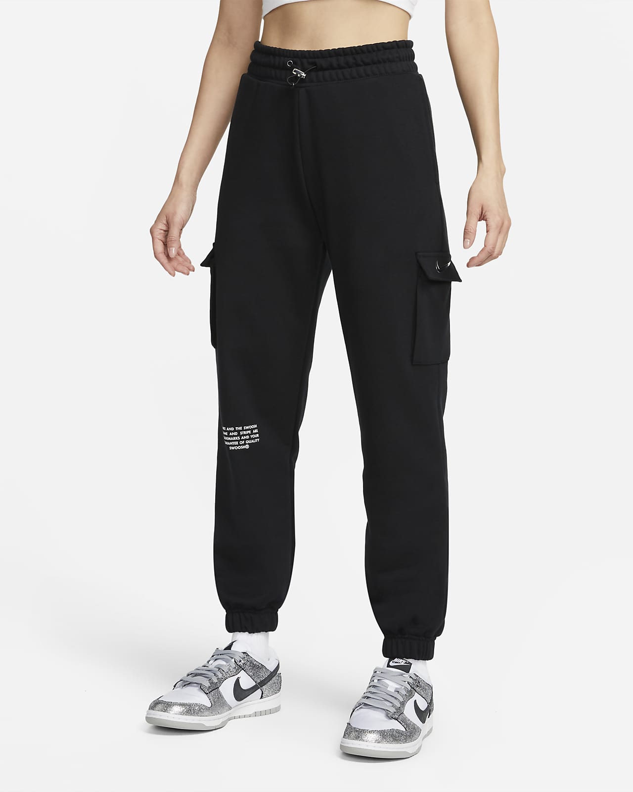 Nike Sportswear Swoosh 女子法式毛圈长裤