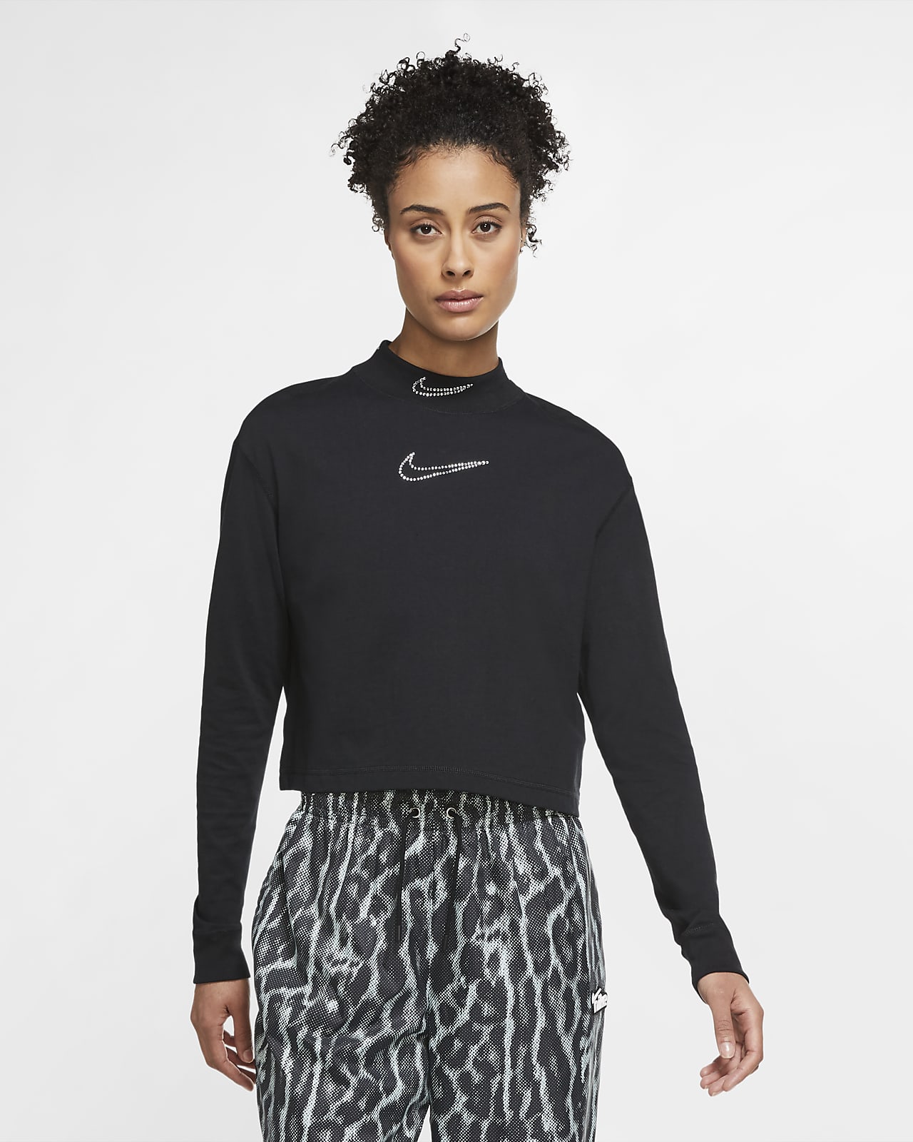 Nike Sportswear 女子长袖短款T恤