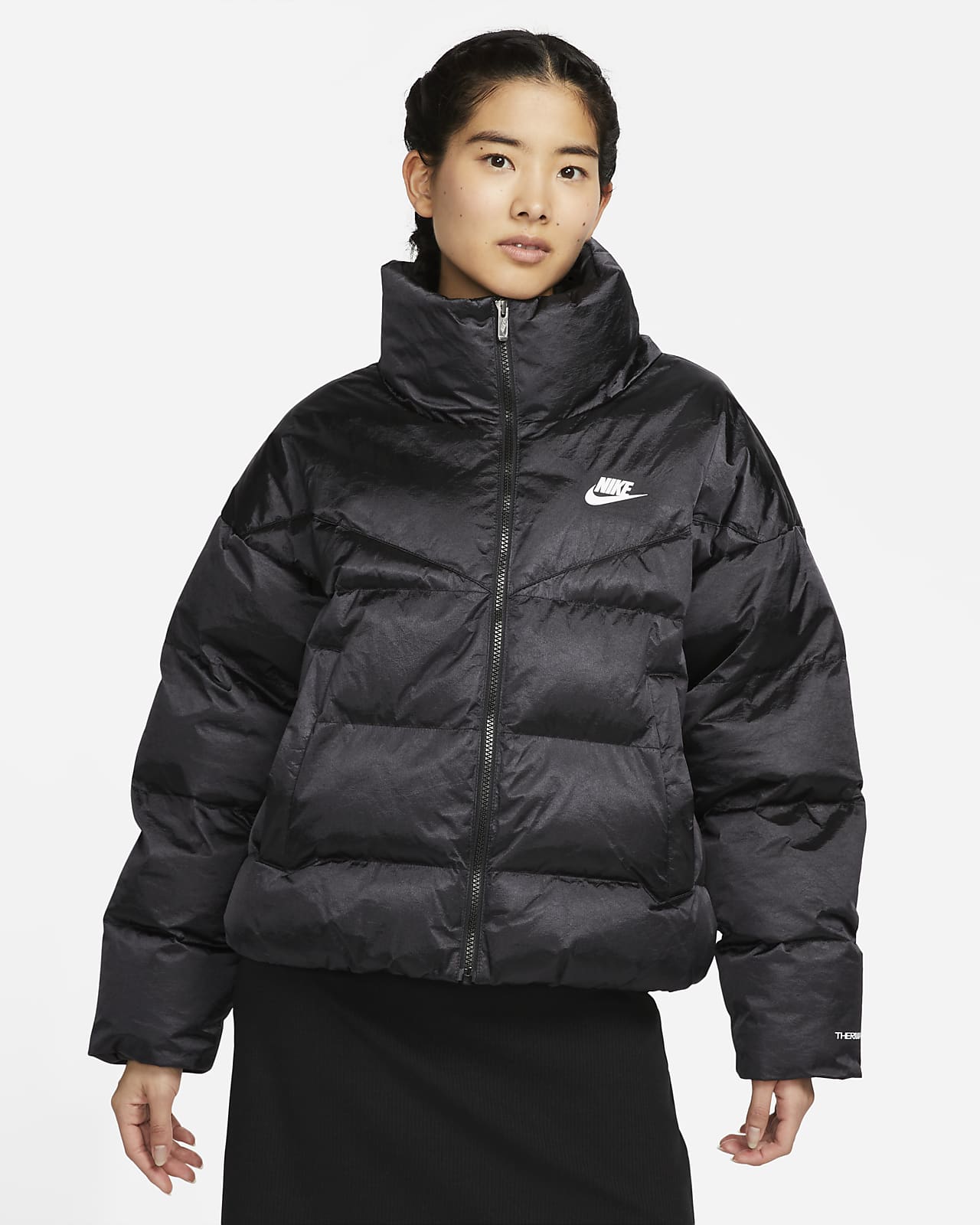 Nike Sportswear Therma-FIT City Series 女子保暖光泽夹克