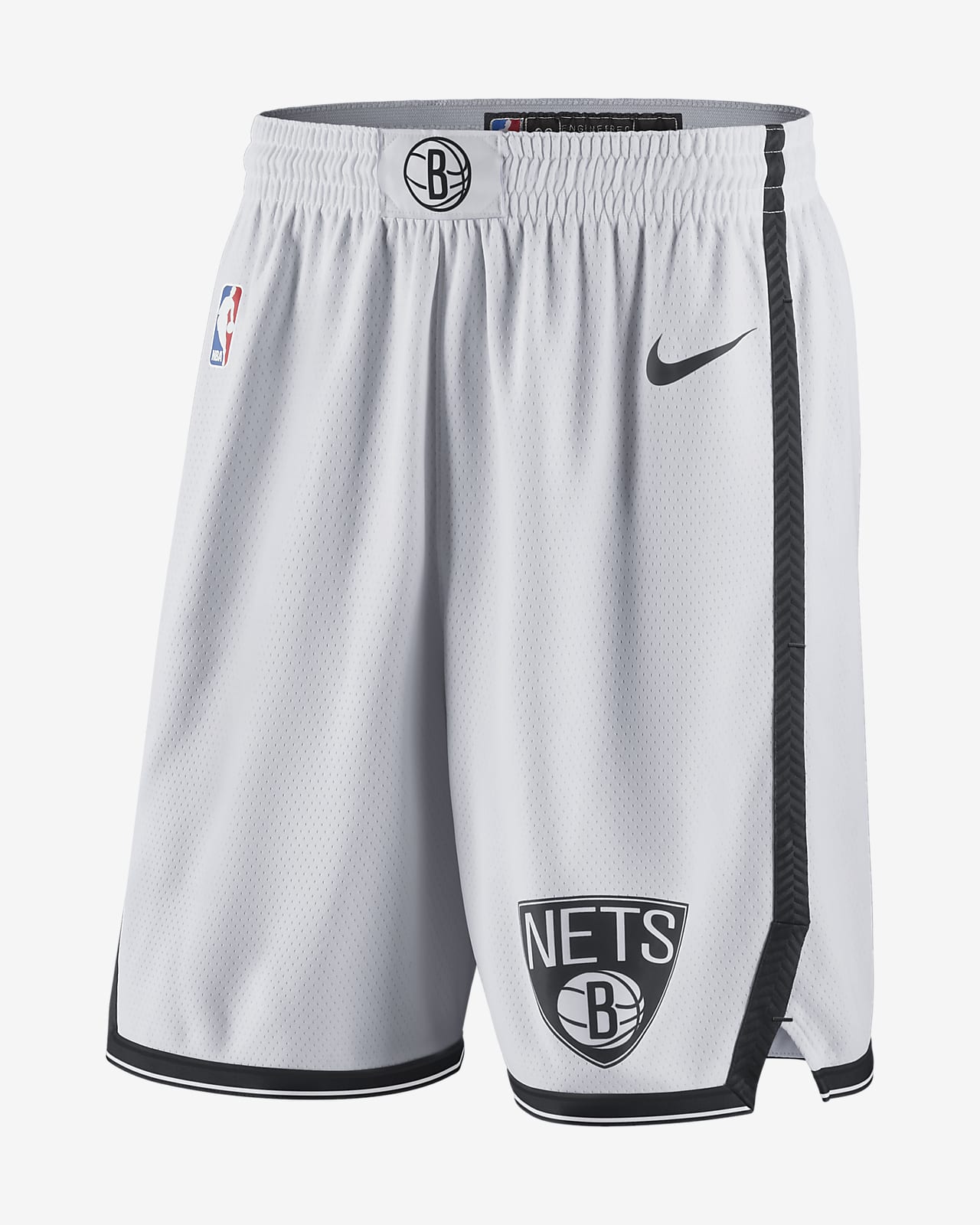 布鲁克林篮网队 Nike NBA Swingman 男子速干短裤