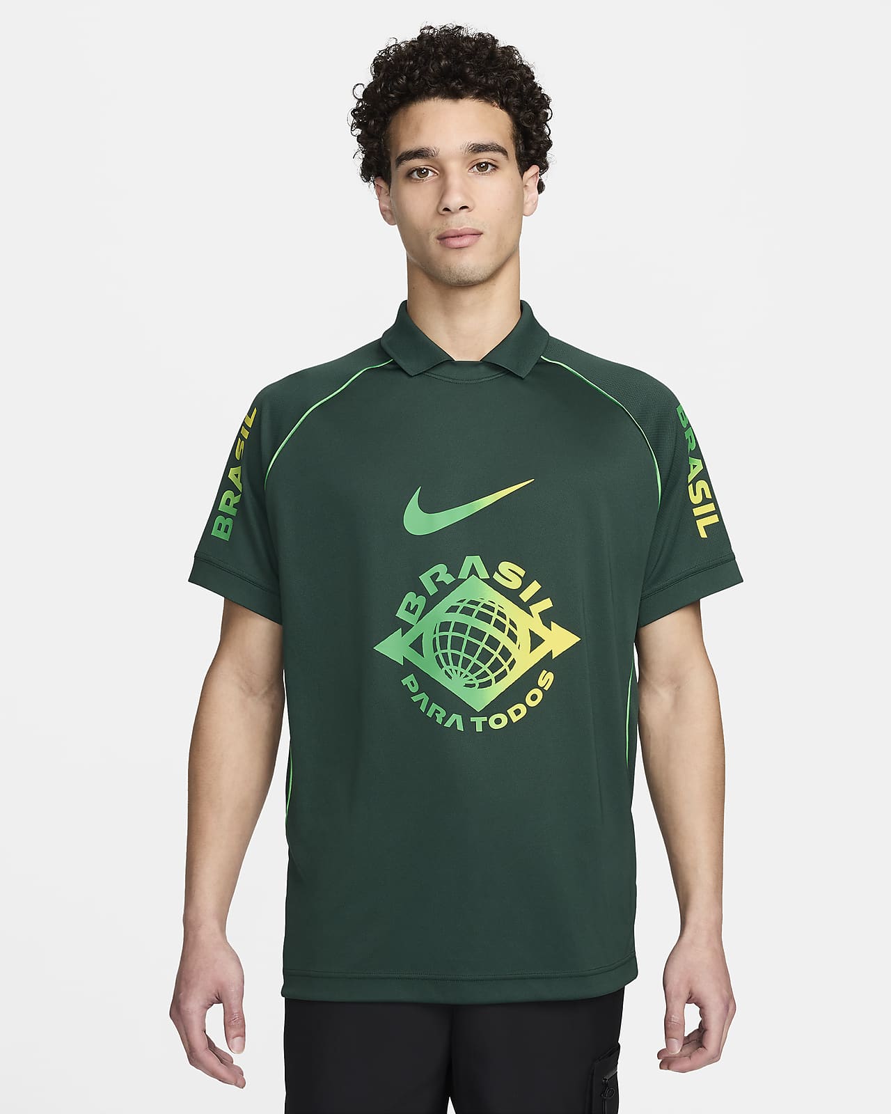 巴西队 Nike Dri-FIT 男子速干足球球衣
