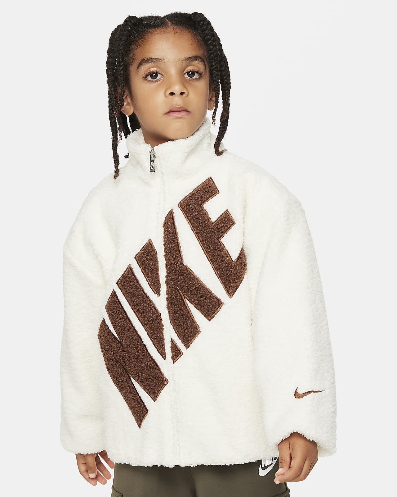 Nike Logo 幼童圈圈绒夹克