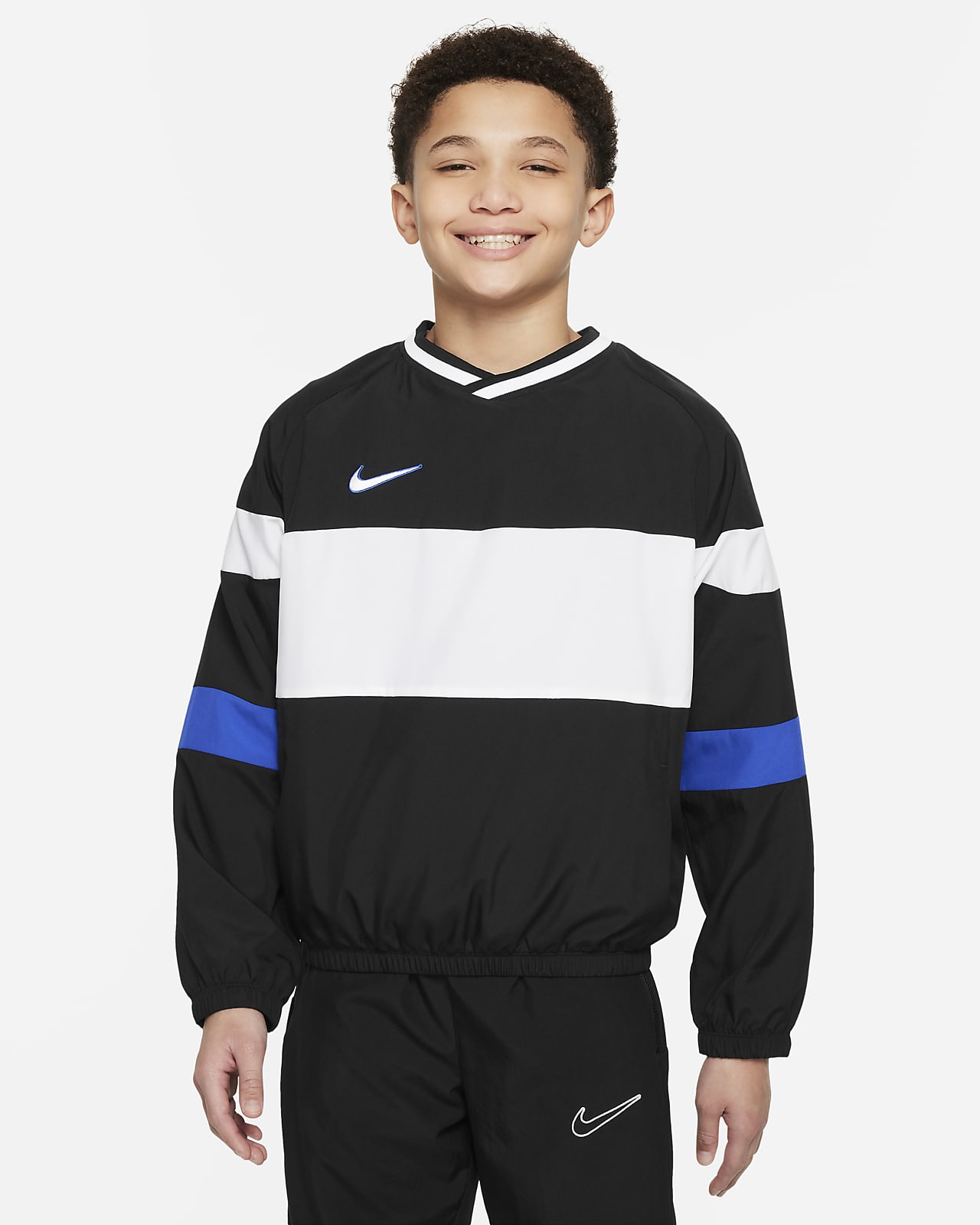 Nike Dri-FIT Academy 大童速干长袖足球上衣