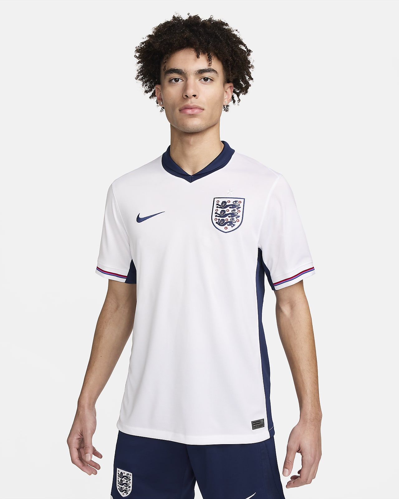 2024/25 赛季英格兰队主场球迷版 Nike Dri-FIT 男子速干足球球衣