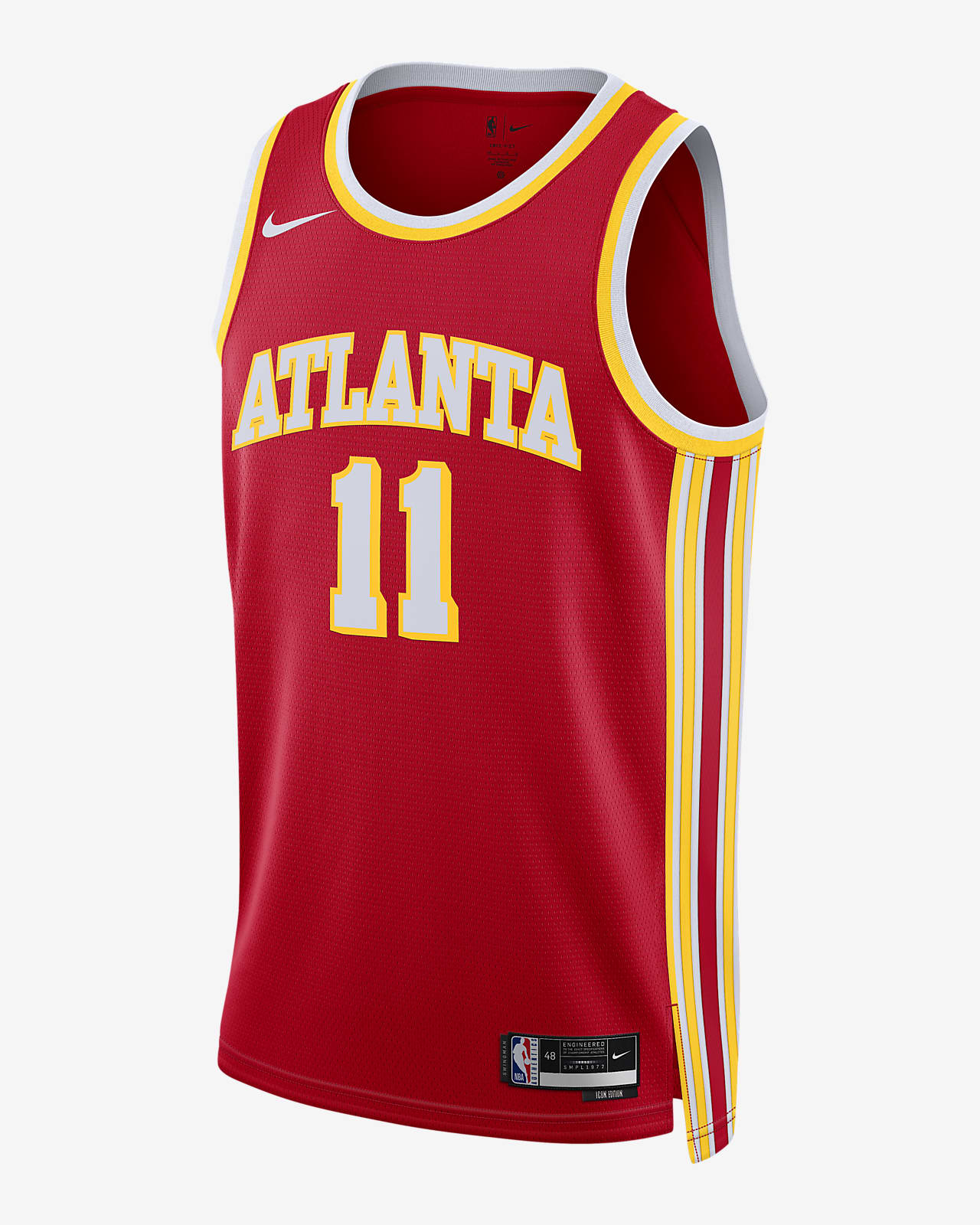 2022/23 赛季亚特兰大老鹰队 Icon Edition Nike Dri-FIT NBA Swingman Jersey 男子球衣