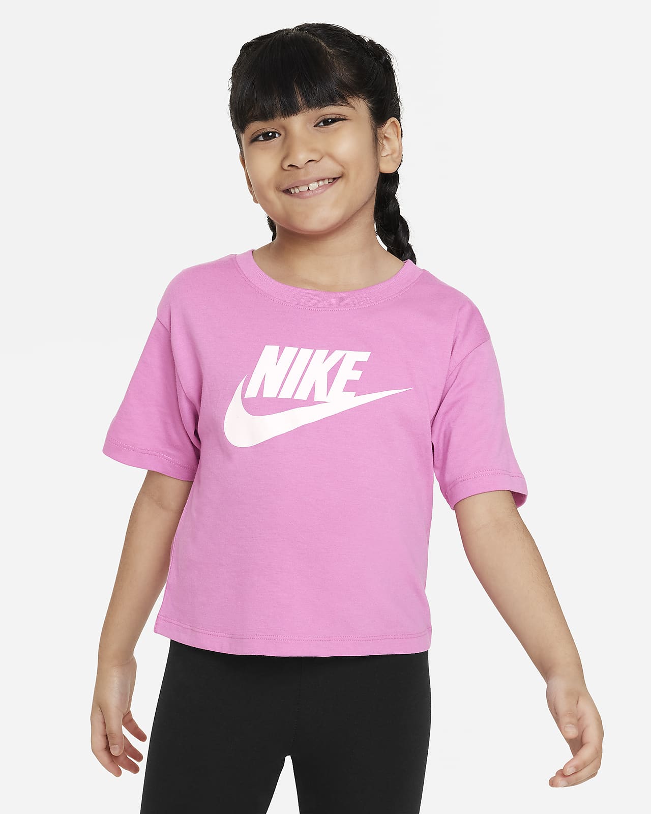 Nike Club 幼童经典大勾T恤