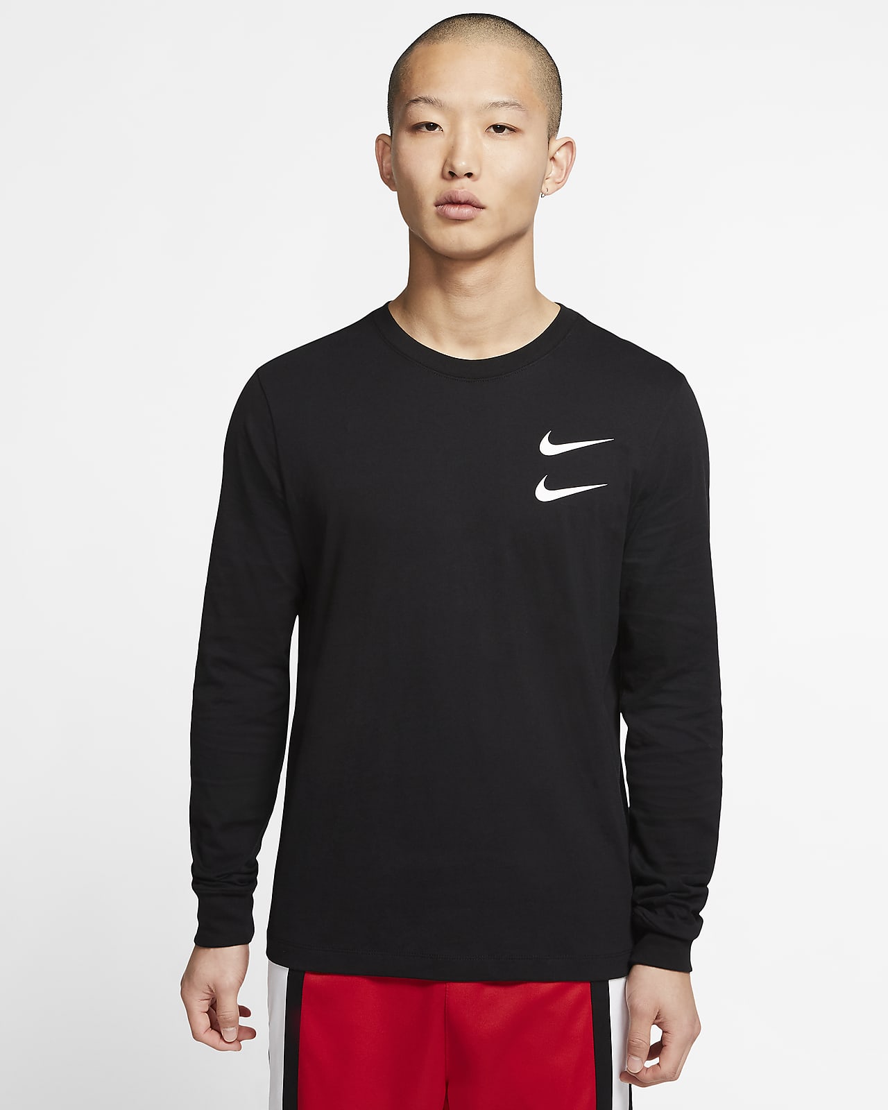 Nike Sportswear Swoosh 男子长袖T恤
