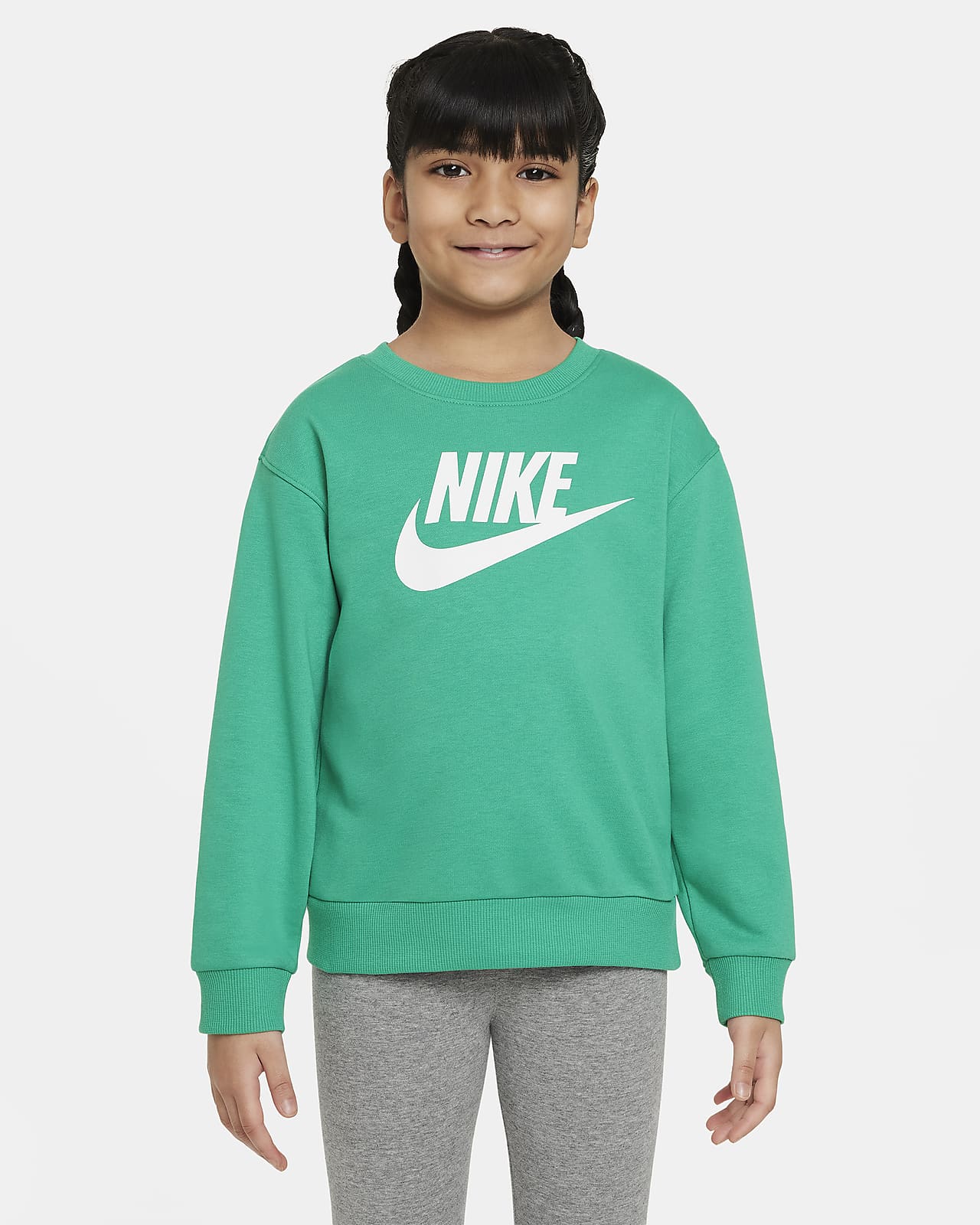 Nike 幼童法式毛圈圆领上衣