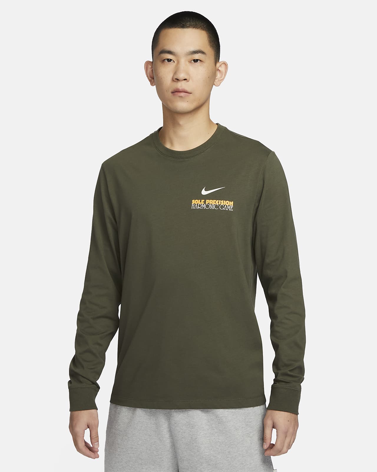 Nike 男子长袖篮球T恤