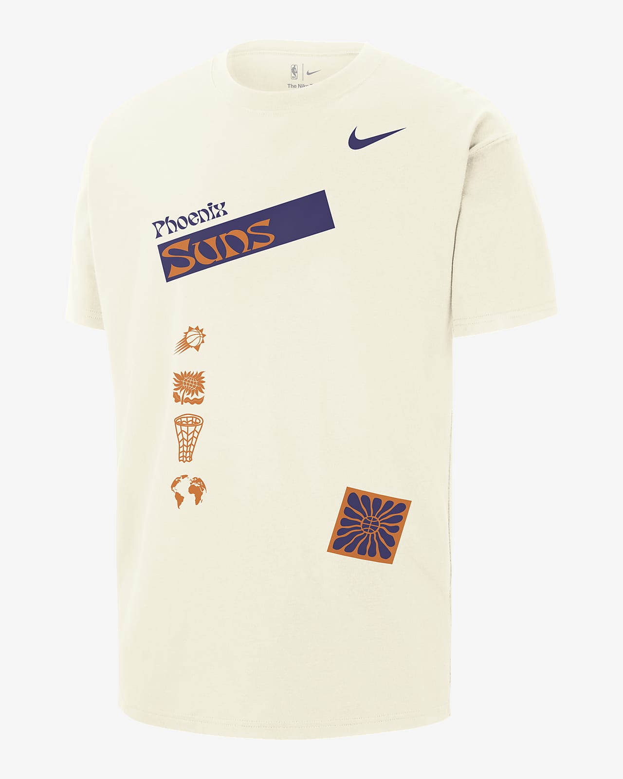 2023/24 赛季菲尼克斯太阳队 City Edition Nike NBA Courtside 男子T恤
