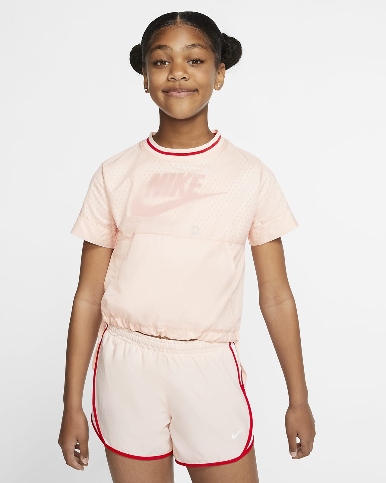 Nike Air 大童（女孩）短袖上衣