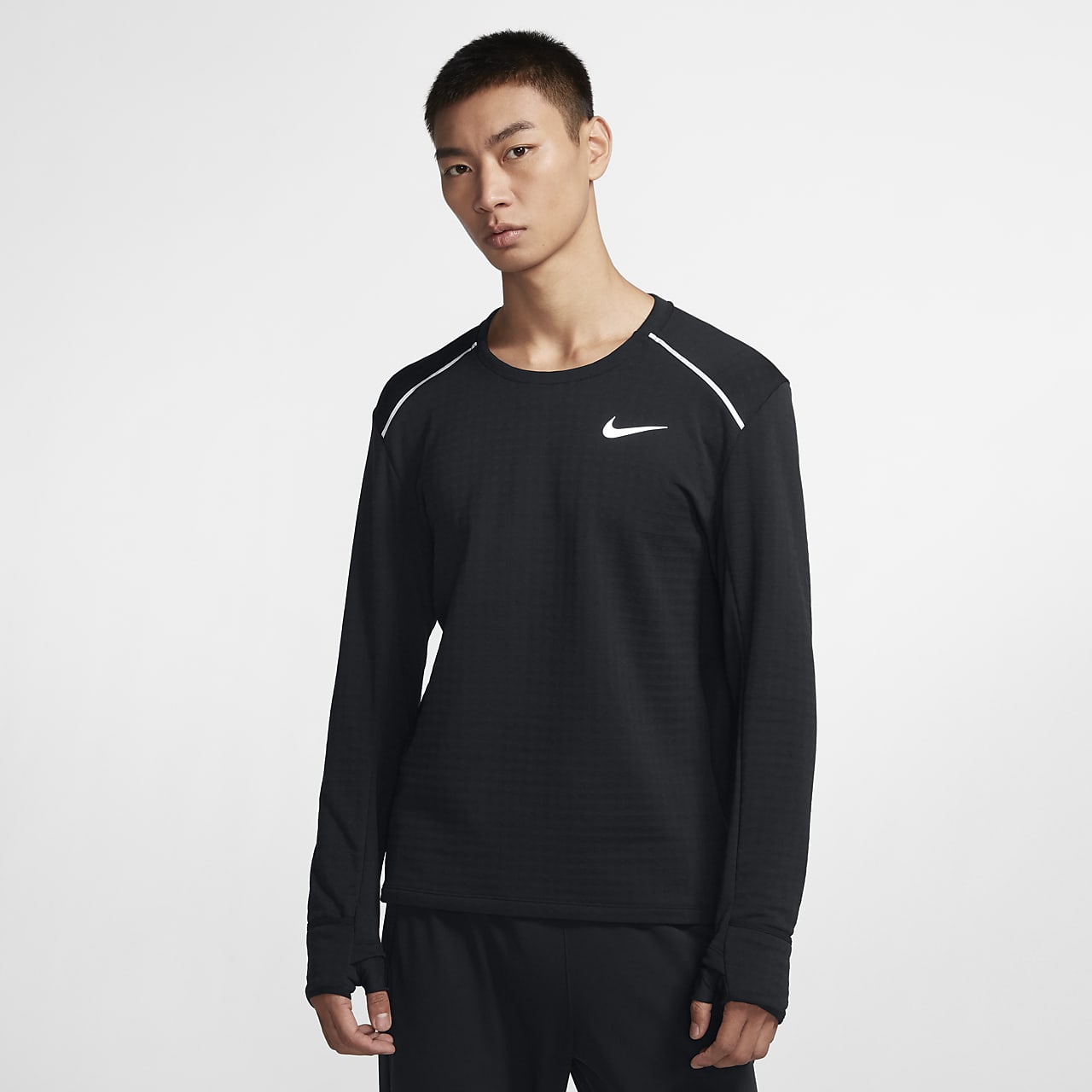 Nike Therma Element 3.0 男子长袖跑步上衣