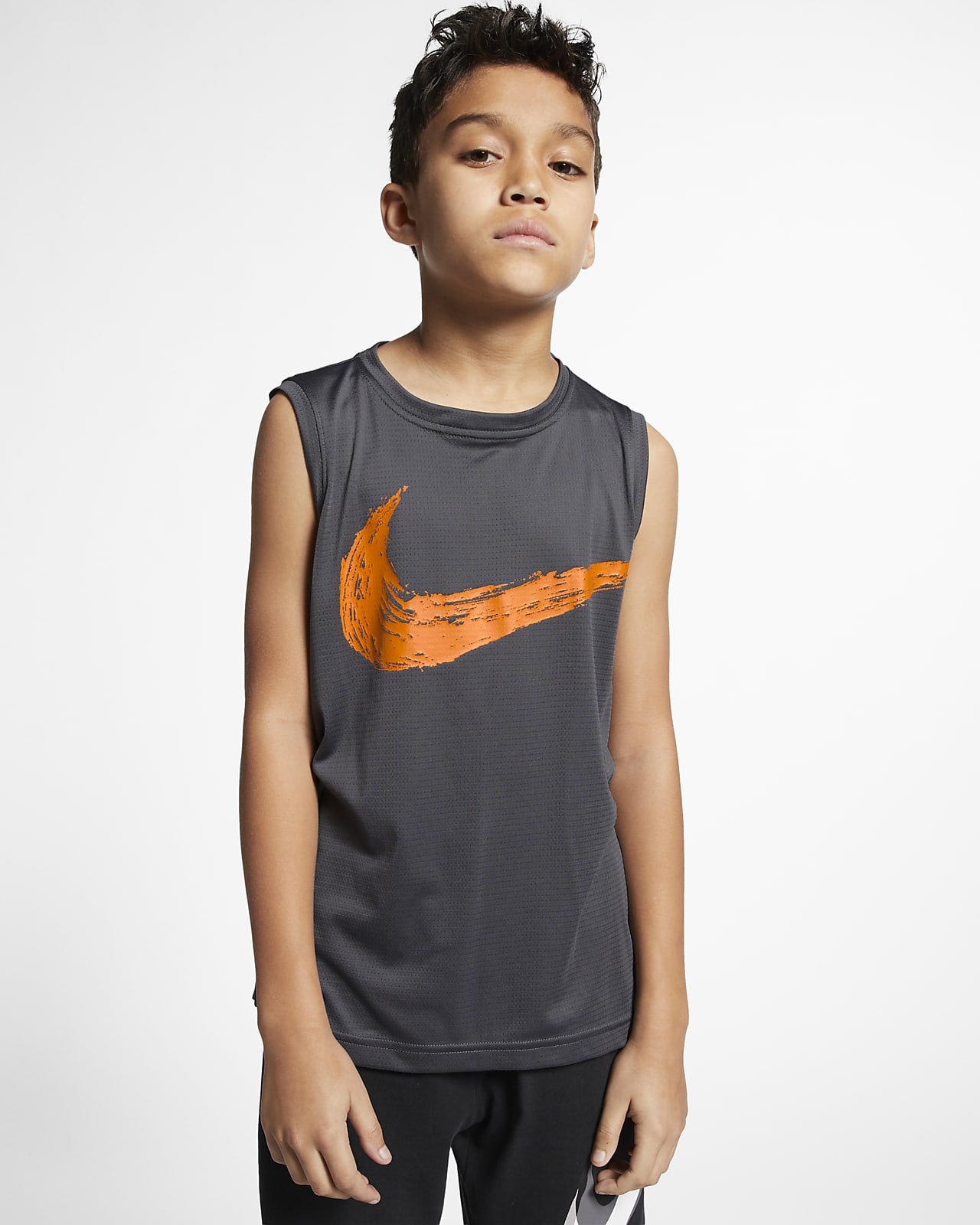 Nike Dri-FIT 大童（男孩）无袖训练上衣