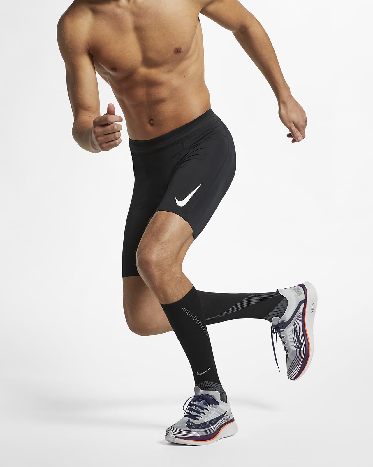 Nike AeroSwift 男子跑步紧身中裤