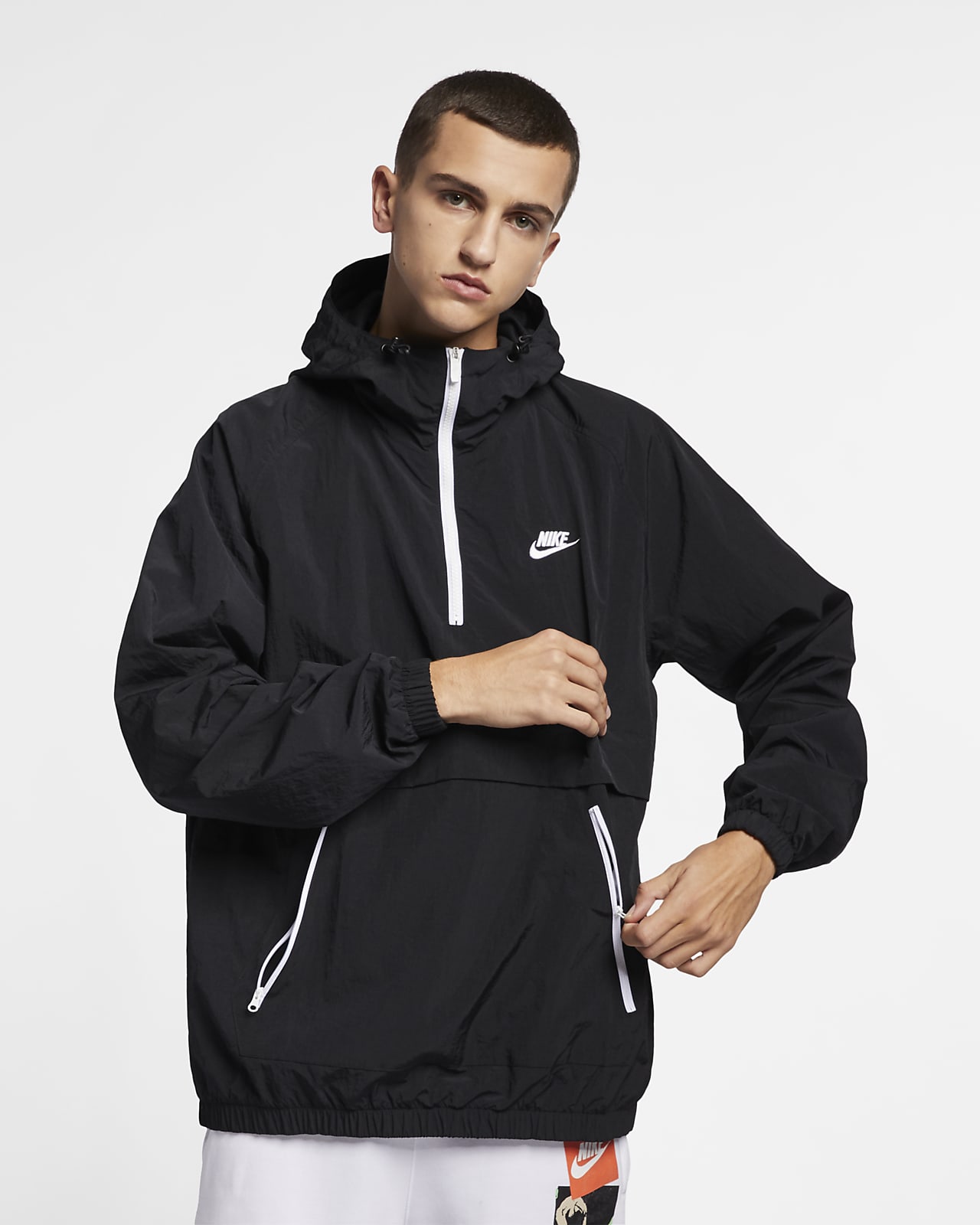Nike Sportswear 男子连帽梭织上衣