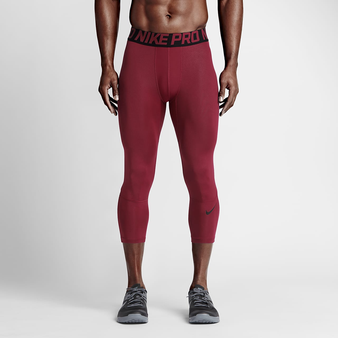 Nike Pro Hypercool 3/4 男子训练紧身裤