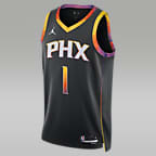 菲尼克斯太阳队 Statement Edition Jordan Dri-FIT NBA Swingman Jersey 男子速干球衣 - 黑