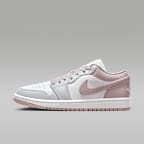 微粒玫瑰红/白色/浅灰