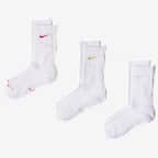Nike Everyday Elevated 速干中筒运动袜(3 双) - 多色