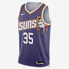 菲尼克斯太阳队 Icon Edition Nike Dri-FIT NBA Swingman Jersey 男子透气速干球衣 - 新兰花紫