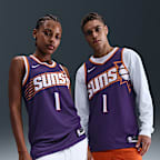 菲尼克斯太阳队 Icon Edition Nike Dri-FIT NBA Swingman Jersey 男子透气速干球衣 - 新兰花紫