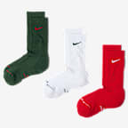 Nike Everyday Elevated 速干中筒运动袜(3 双) - 多色