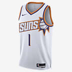 菲尼克斯太阳队 Association Edition Nike Dri-FIT NBA Swingman Jersey 男子透气速干球衣 - 白色