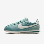 Nike Cortez Textile 郑钦文同款女子复古运动鞋 - 大炮灰/石膏色/帆白