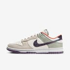 Nike Dunk Low Retro SE 男子运动鞋 - 帆白/浅骨色/地平线绿/铁架黑