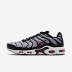 Nike Air Max Plus 男子运动鞋 - 狼灰/黑/白色/深红