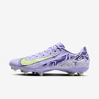 Nike United Mercurial Vapor 16 Academy 耐克刺客系列男子多种场地足球鞋 - 玛瑙紫/微黄绿