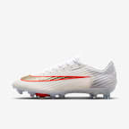 Nike Mercurial Superfly 11 Elite 耐克刺客系列男/女 AG 人造草地低帮足球鞋 - 白色/亮深红/朦胧金