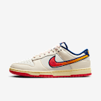 Nike Dunk Low Retro SE 男子运动鞋 - 淡象牙白/帆白/大学金/浅深红